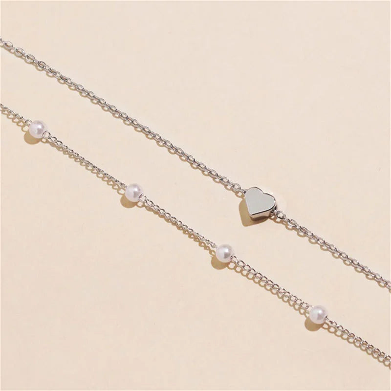 Simple Pearl Choker Necklaces for Women
