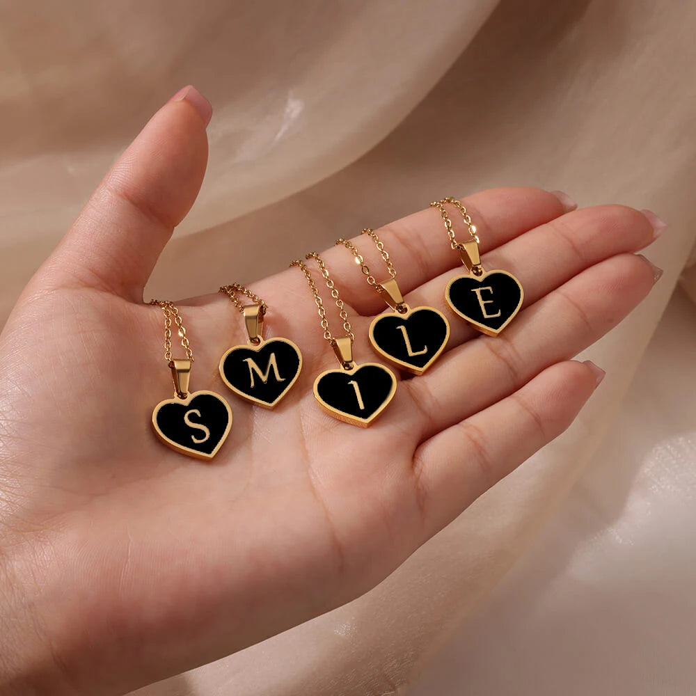 Initial Letter Necklaces for Women