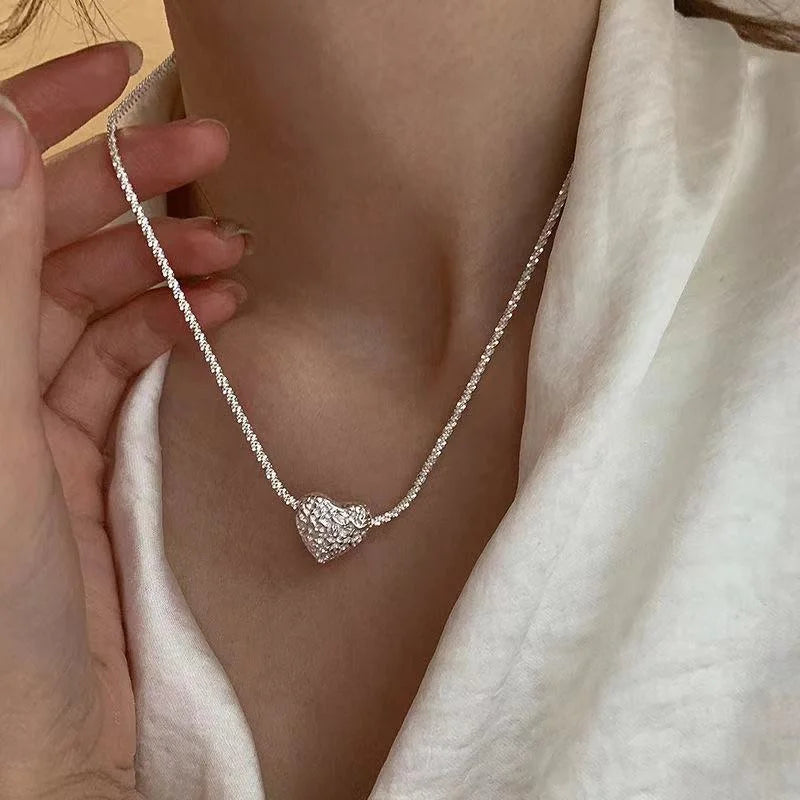 Trend Elegant Jewelry Crystal Circle Pendant Necklace