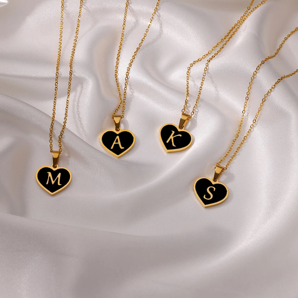 Initial Letter Necklaces for Women