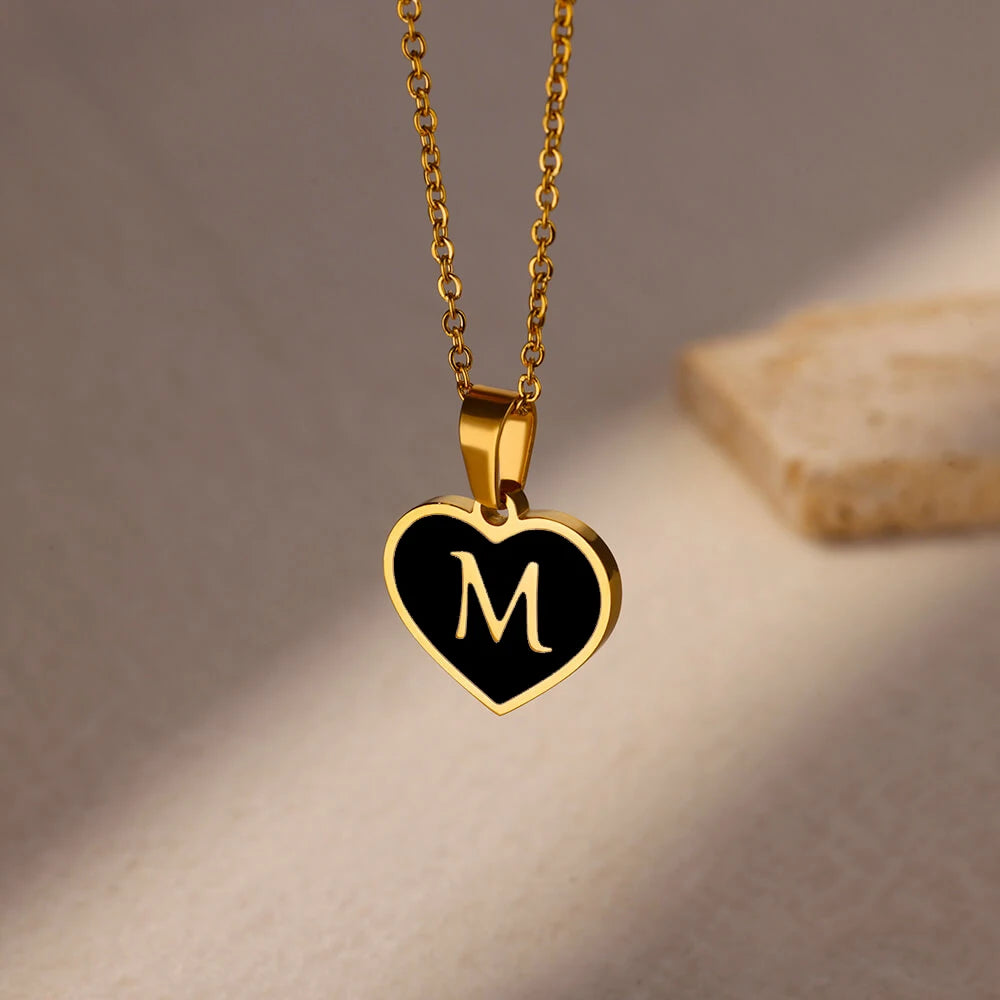 Initial Letter Necklaces for Women