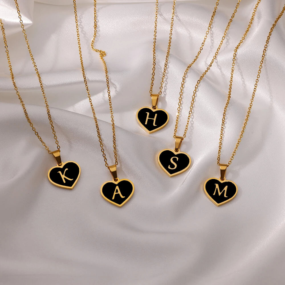 Initial Letter Necklaces for Women