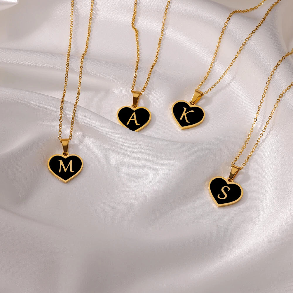 Initial Letter Necklaces for Women