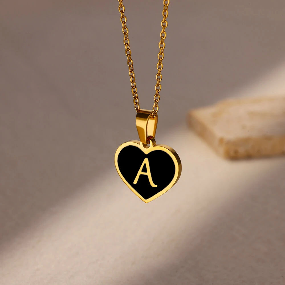Initial Letter Necklaces for Women