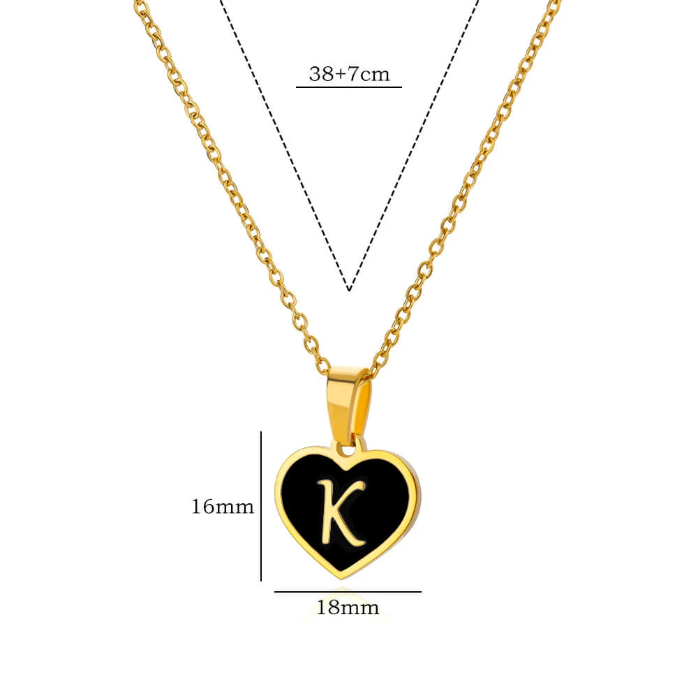 Initial Letter Necklaces for Women