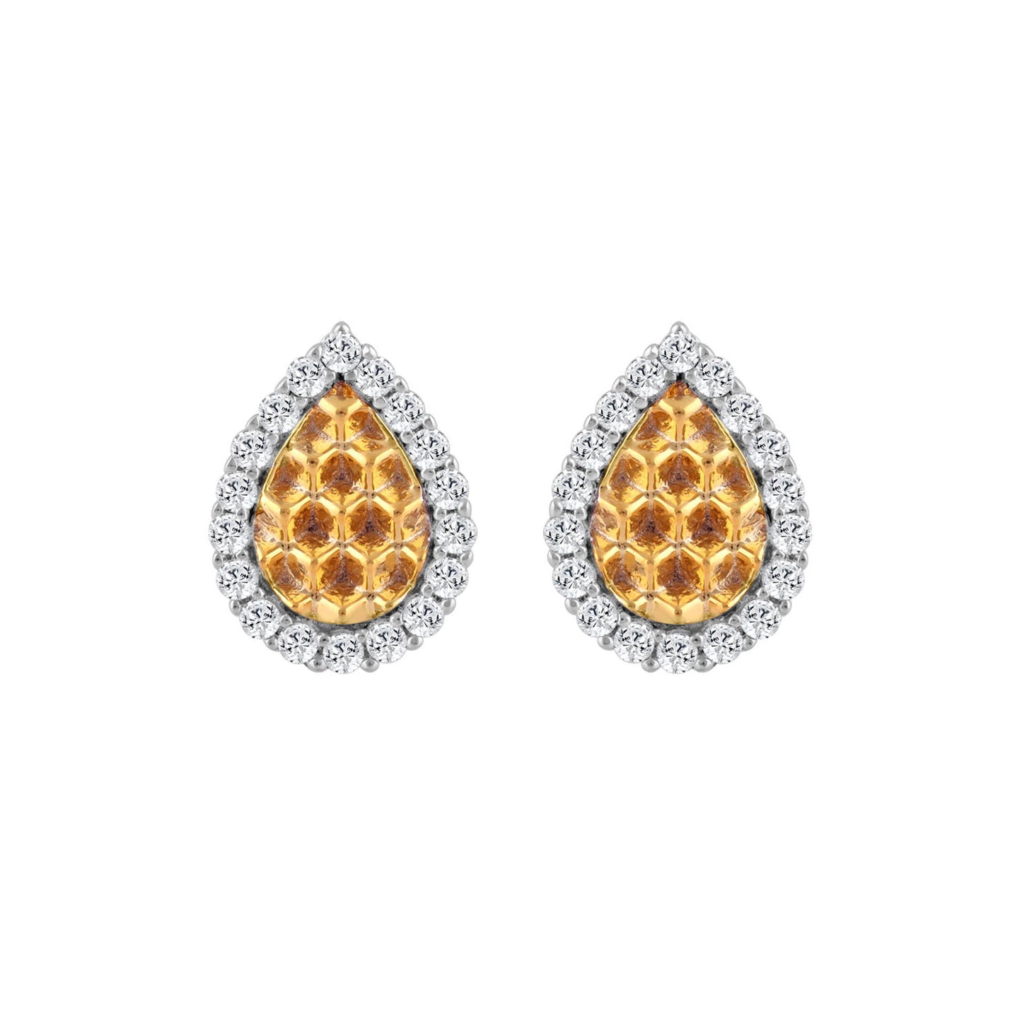 LADIES RING 0.20CT ROUND DIAMOND 10K YELLOW GOLD