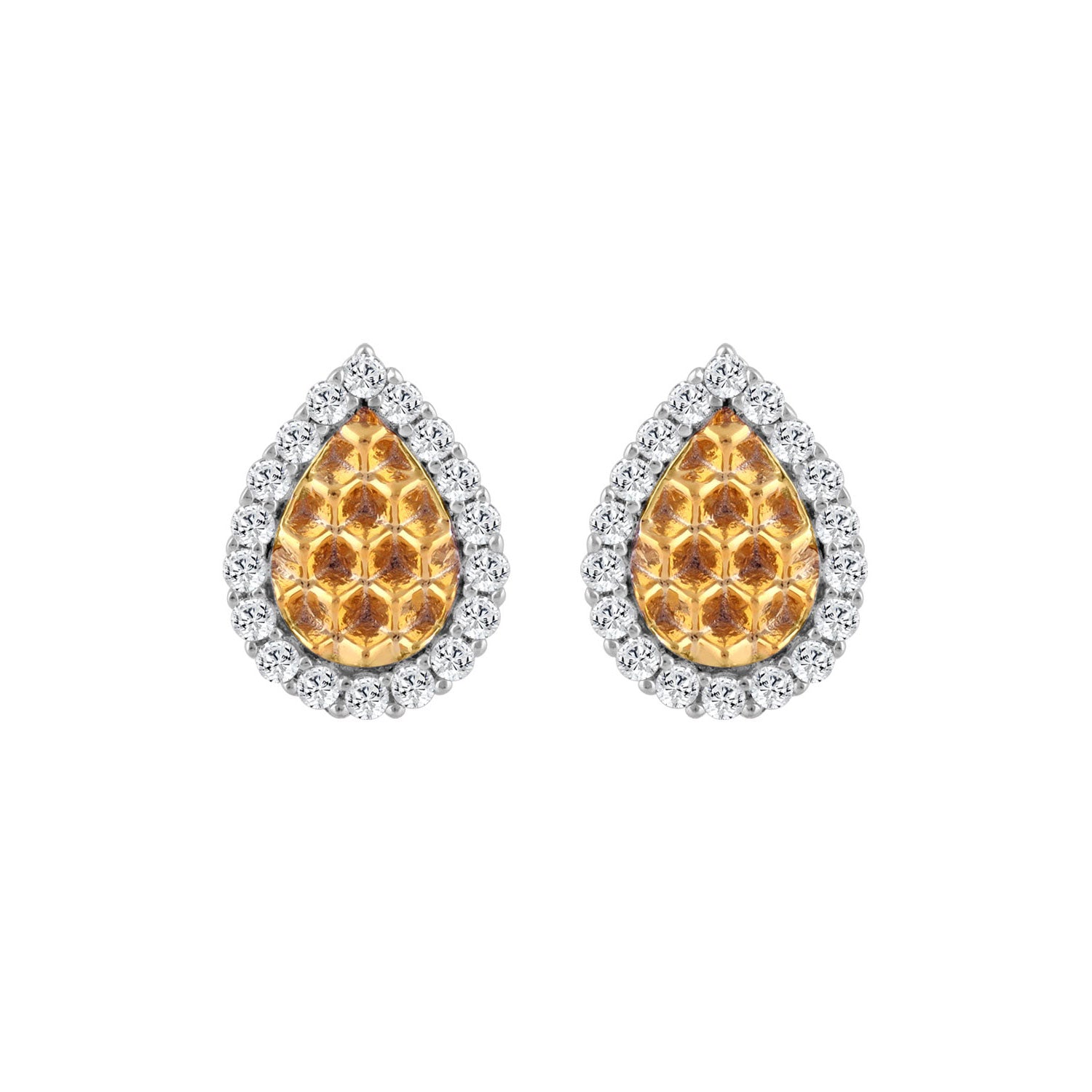 LADIES RING 0.20CT ROUND DIAMOND 10K YELLOW GOLD