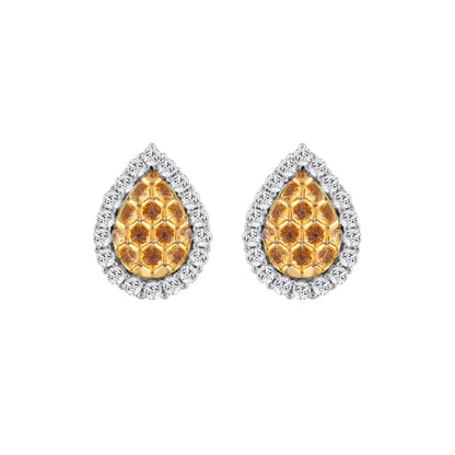 LADIES RING 0.20CT ROUND DIAMOND 10K YELLOW GOLD