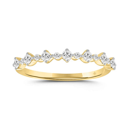 LADIES BRIDAL SET 2 1/2CT ROUND DIAMOND 14K YELLOW GOLD (CENTER STONE PRINCESS DIAMOND 2CT )