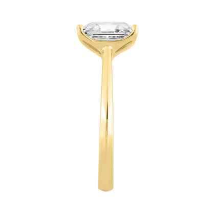 14K YELLOW GOLD 2.00CT RADIANT DIAMOND LADIES SOLITAIRE RING