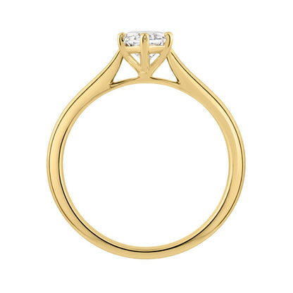 14K YELLOW GOLD 1.00CT MARQUISE DIAMOND LADIES SOLITAIRE RING (CENTER STONE MARQUISE DIAMOND 1CT