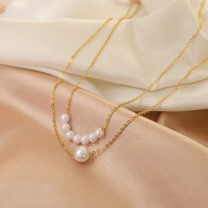 Big Pearl Choker Necklace