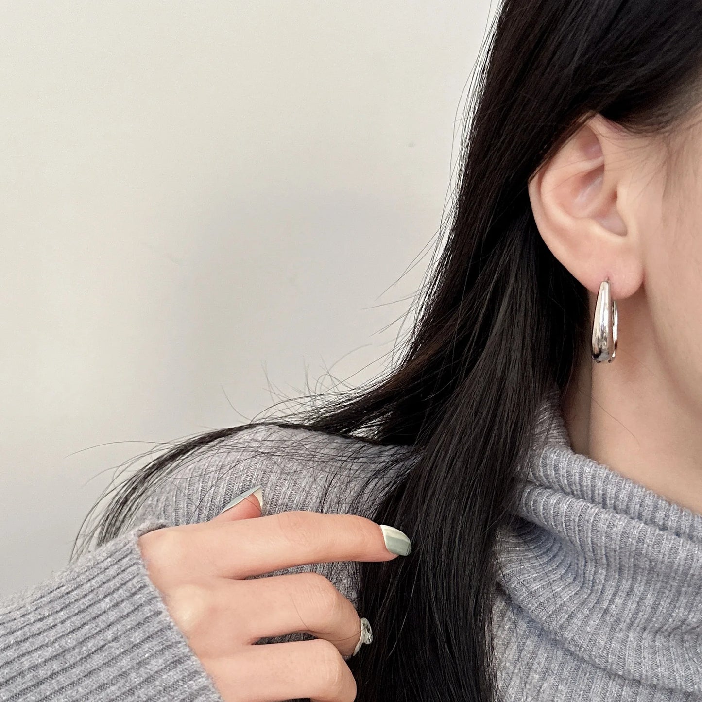 Classic Round Hoop Earrings