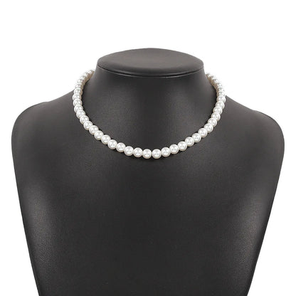 Big Pearl Choker Necklace