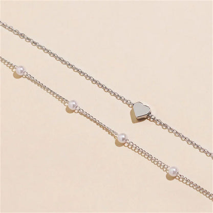 Simple Pearl Choker Necklaces for Women