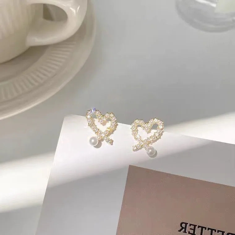 Light Luxury Imitation Pearl Drop Earrings