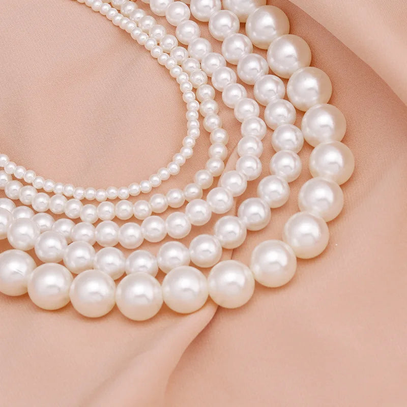 Imitation Freshwater Pearl Chain Necklace