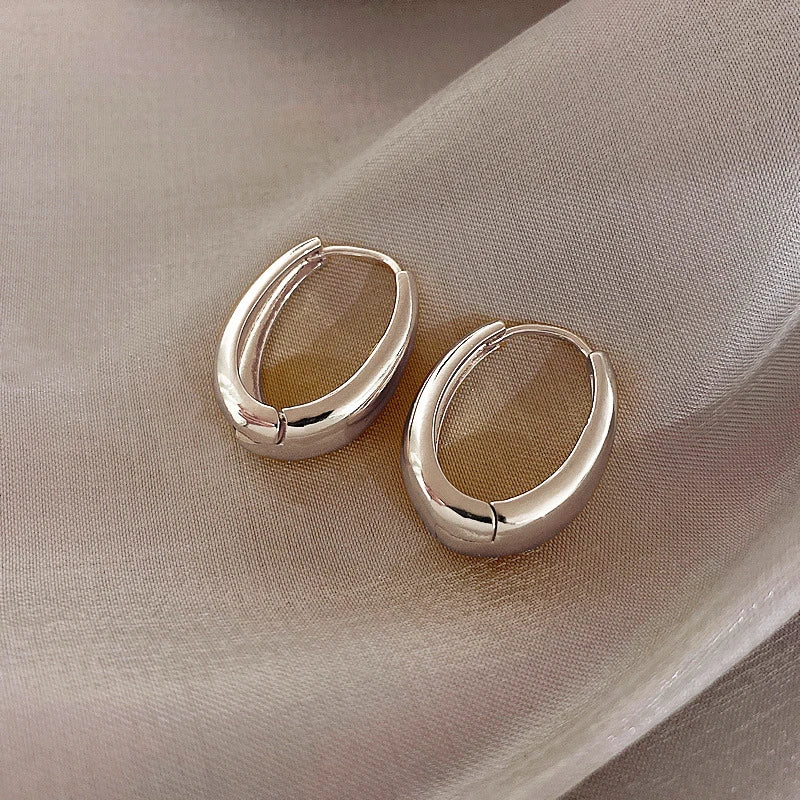 Classic Round Hoop Earrings