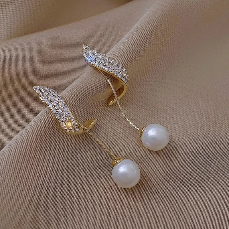 Light Luxury Imitation Pearl Drop Earrings