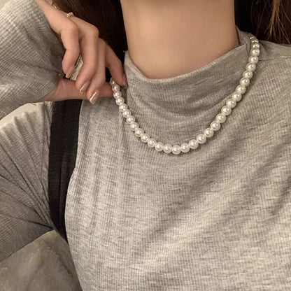 Imitation Freshwater Pearl Chain Necklace