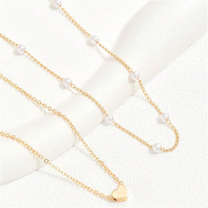 Simple Pearl Choker Necklaces for Women