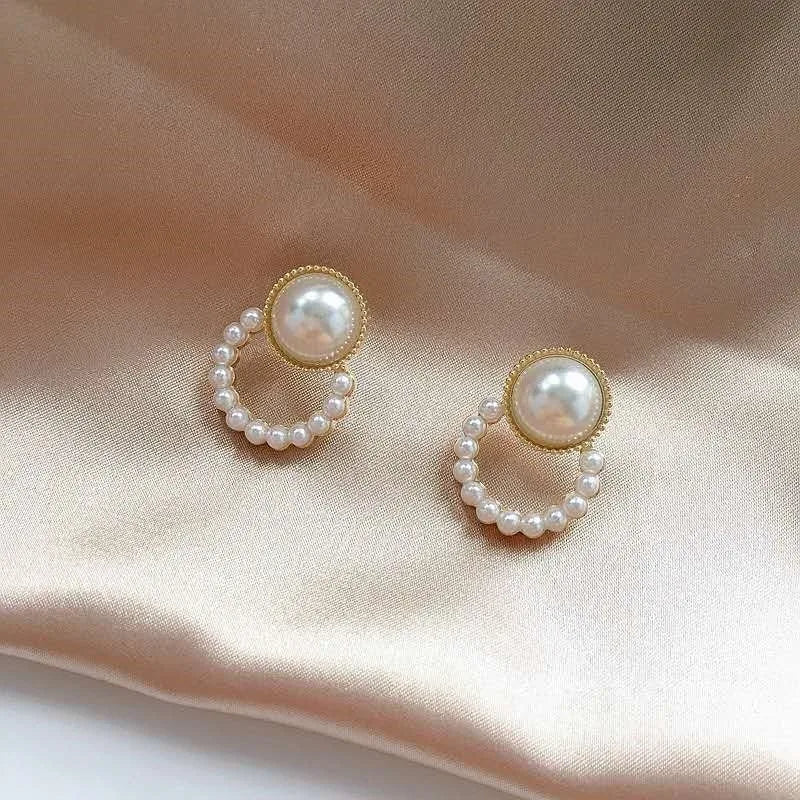 Light Luxury Imitation Pearl Drop Earrings