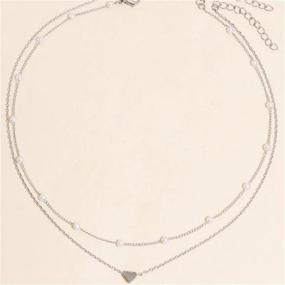Simple Pearl Choker Necklaces for Women