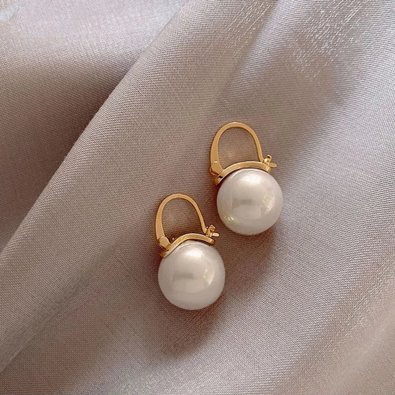 Light Luxury Imitation Pearl Drop Earrings