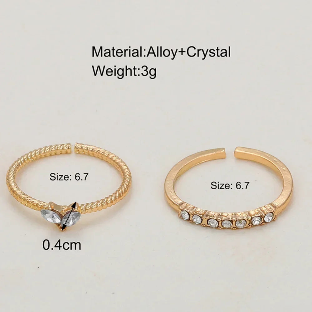 Luxury Zircon Heart Ring