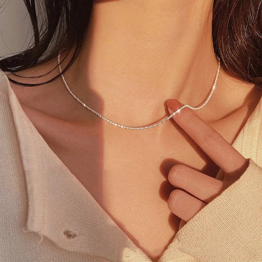Trend Elegant Jewelry Crystal Circle Pendant Necklace