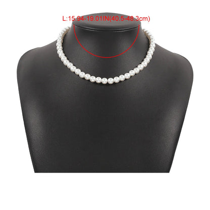 Big Pearl Choker Necklace